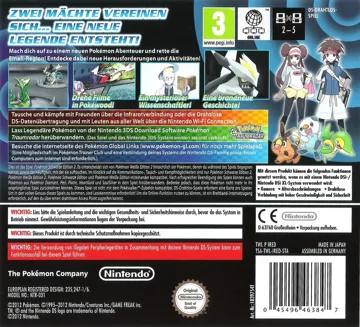 Pokemon - Schwarze Edition 2 (Germany) (NDSi Enhanced) box cover back